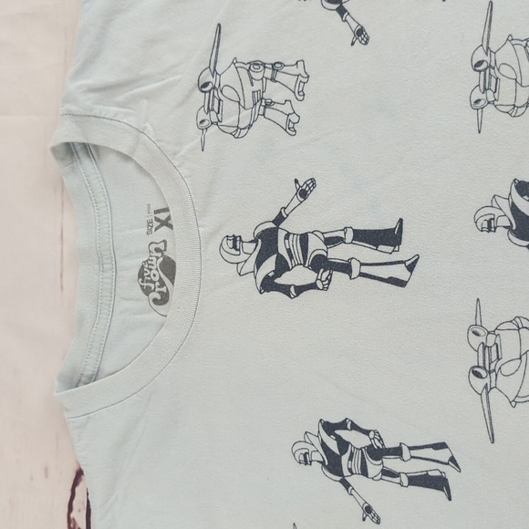 Five Crown T-shirt, robots, men's XL - Picture 4 of 9